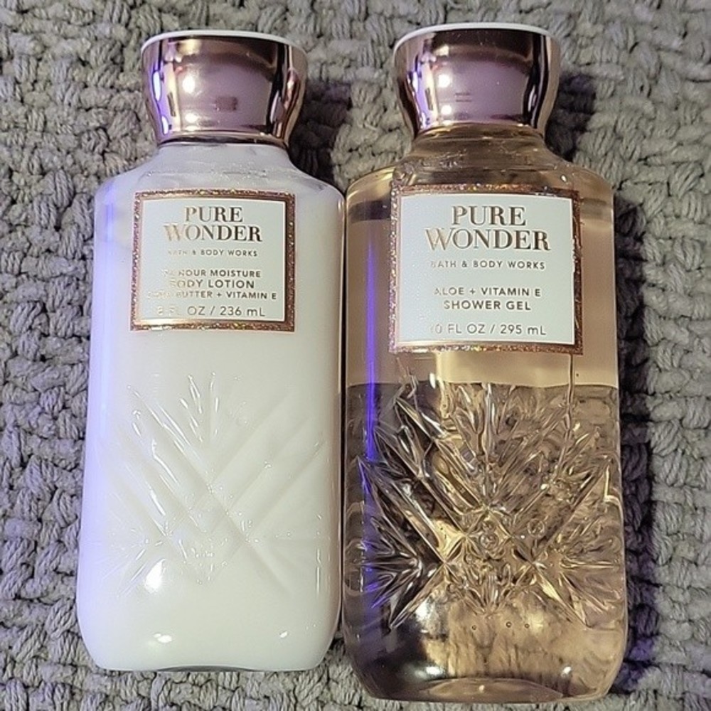 NWT Pure Wonder Bath Gel & Body Lotion - Picture 1 of 2